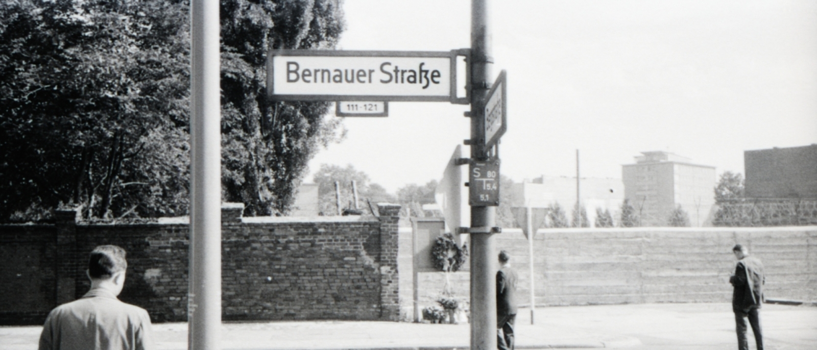Straßenschild in der Bernauer Straße