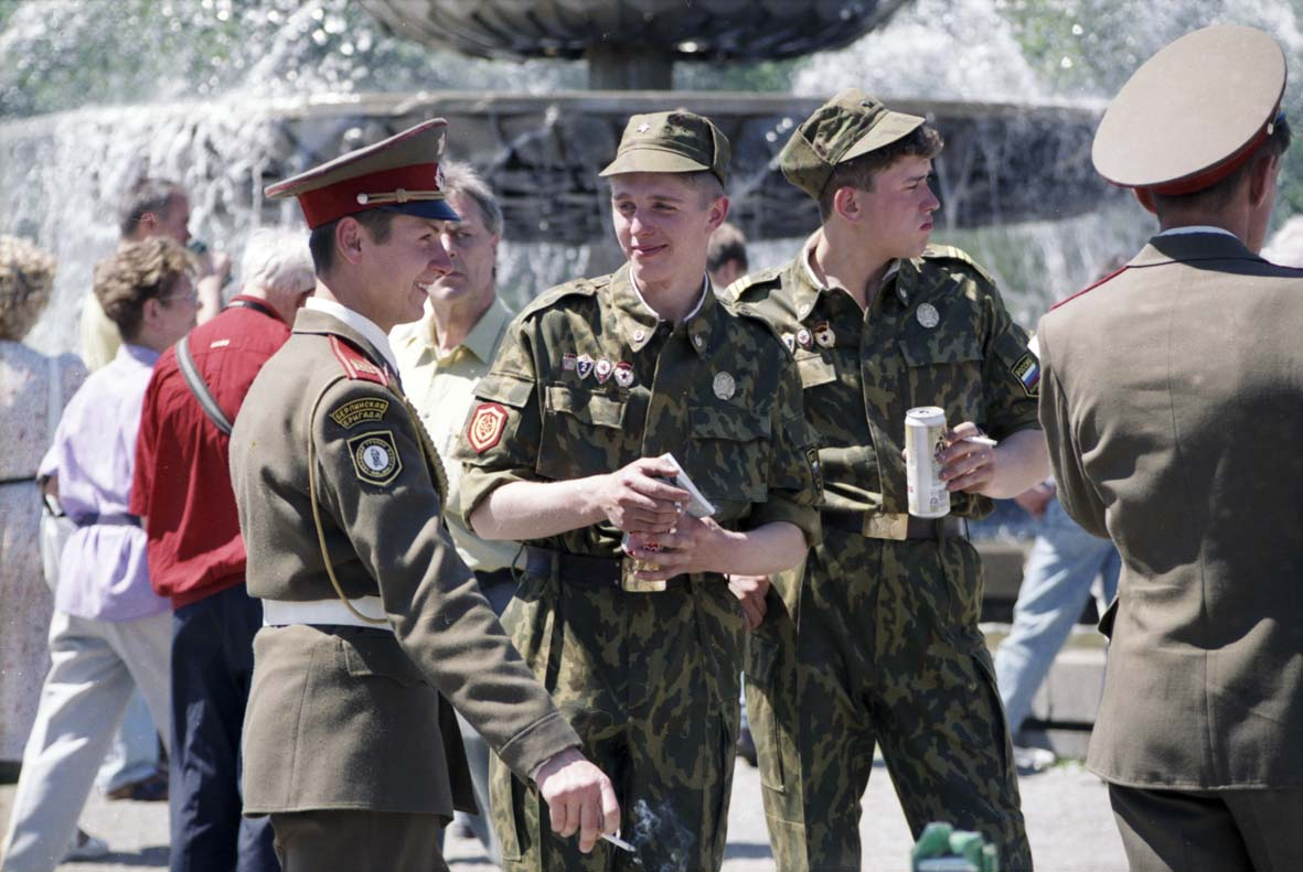 Russische Soldaten in Berlin